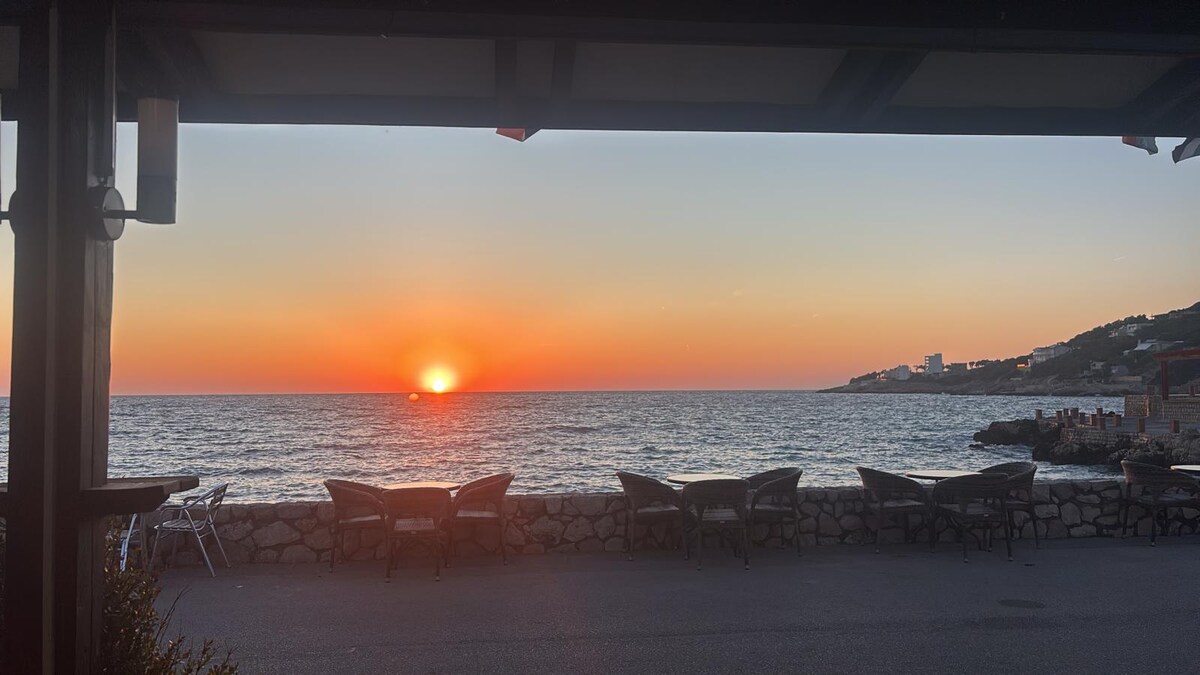 Auringonlasku Istanbul ravintolasta