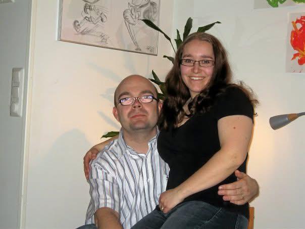 Hosts Jani and Kati Huovinen